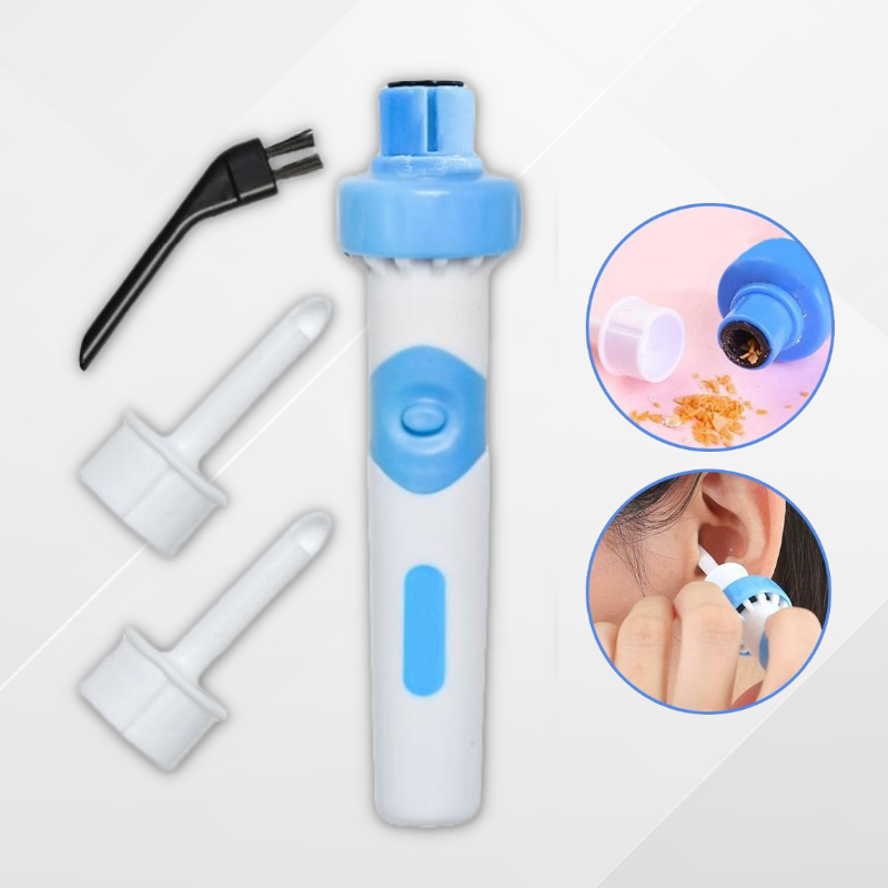 Ear Cleaner | Gentle Vacuum System | Safe Soft Silicone Tip | EarVacuum