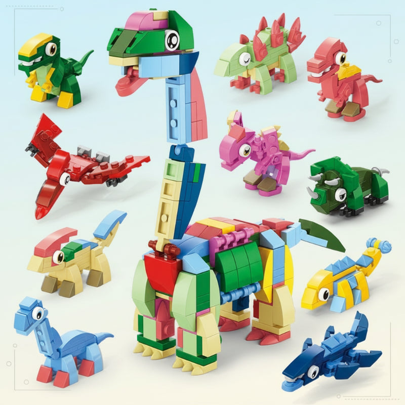 Educational Building Blocks Construction Set for Focus & Creativity