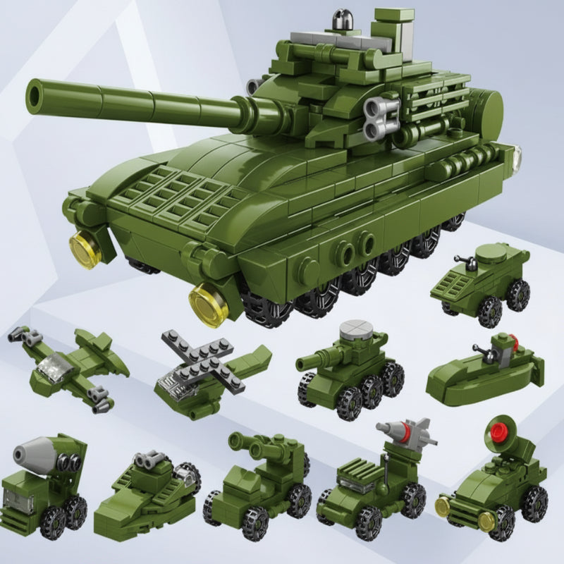 Educational Building Blocks Construction Set for Focus & Creativity