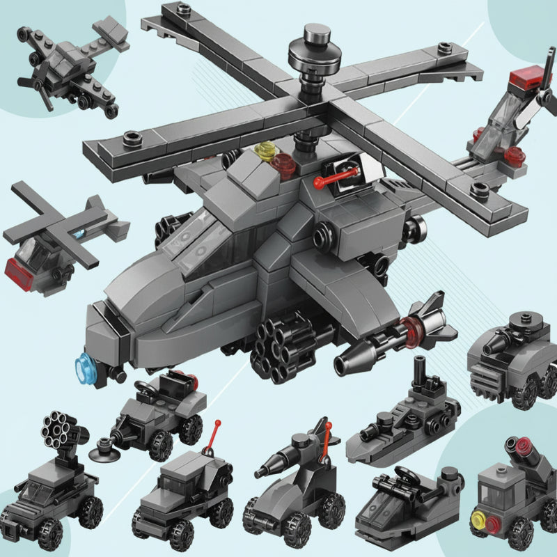 Educational Building Blocks Construction Set for Focus & Creativity