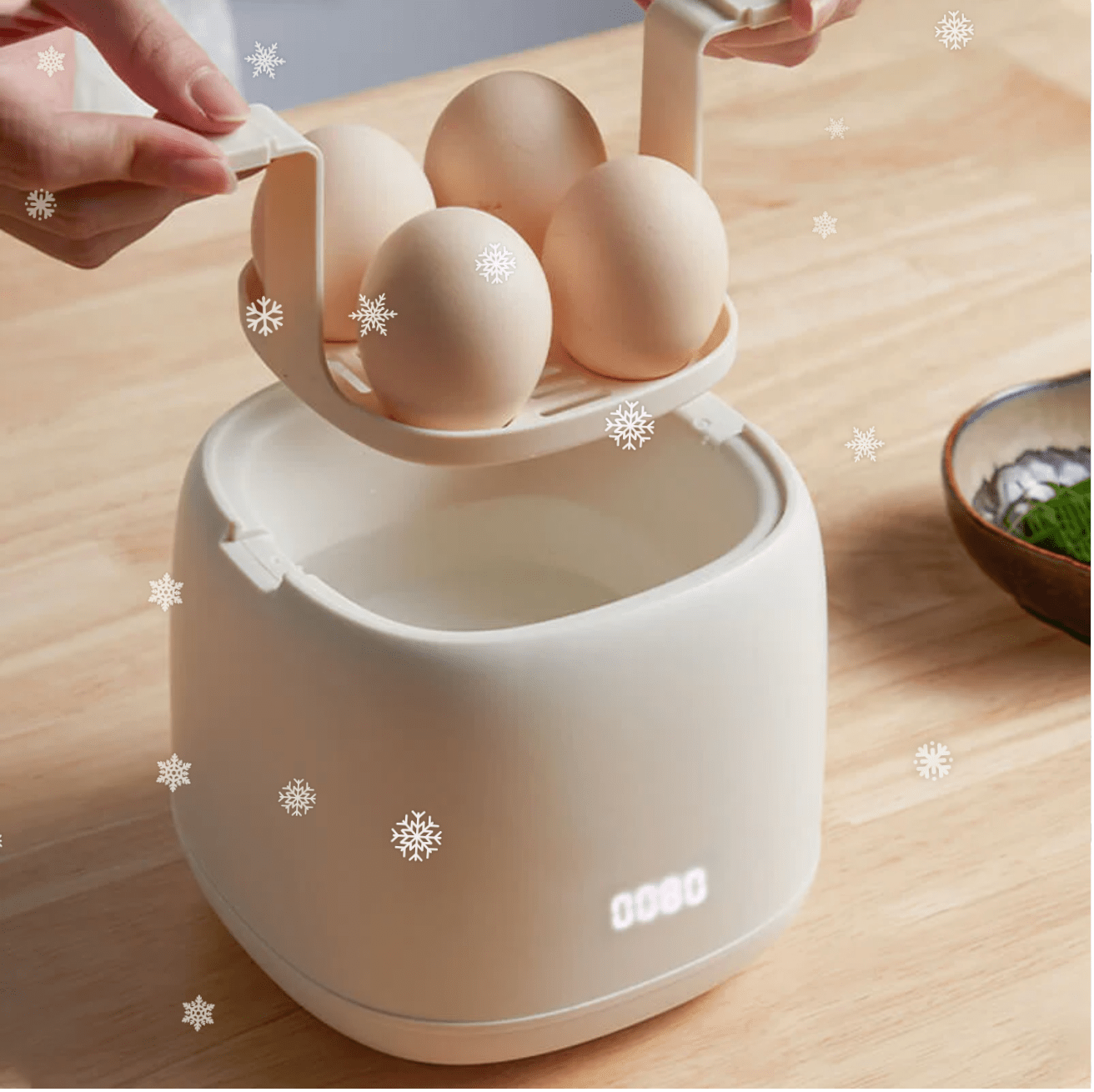 Egg Cooker with Six Programs – Fast and Precise Cooking – Perfect for Everyday Use
