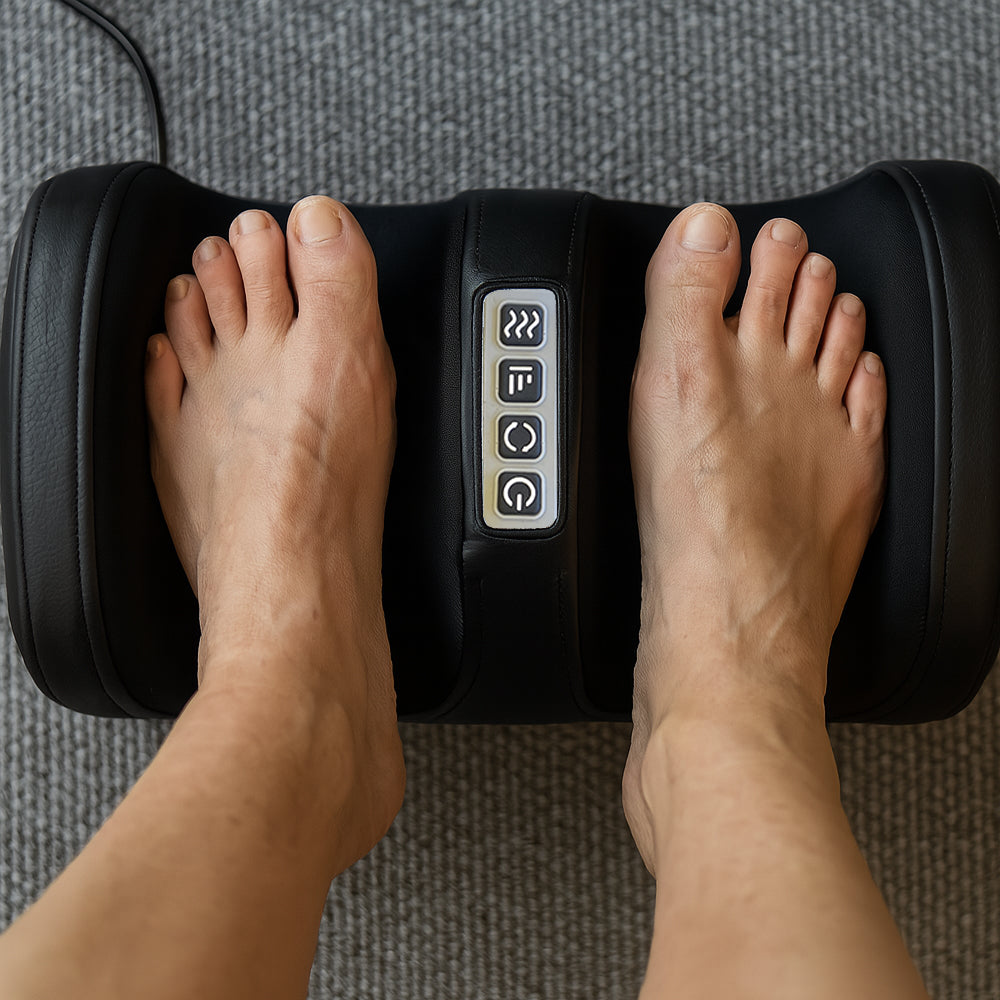 Electric Massage Mat with Heat and 10 Zones - Total Relaxation from Neck to Feet