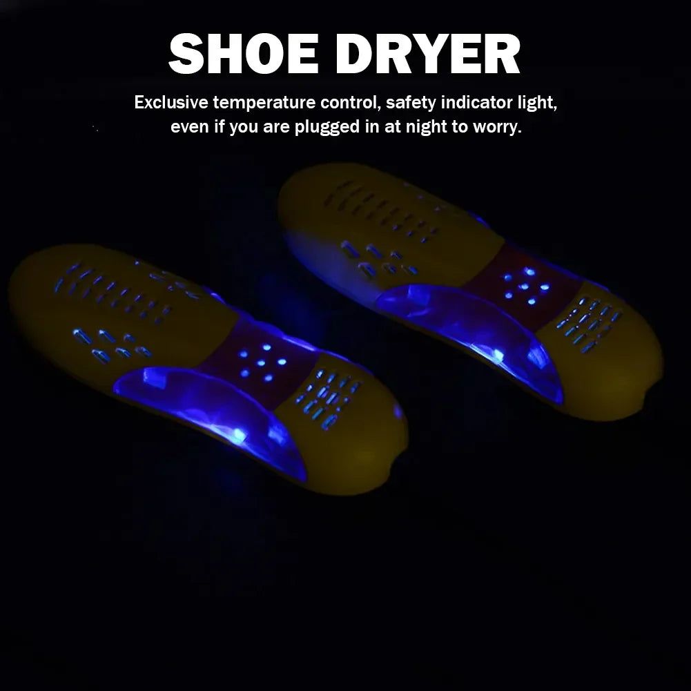 Electric Shoe Dryer - UV Odor Eliminator | Foot Warmer