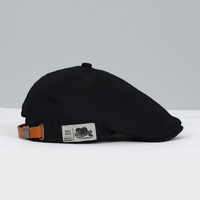 Elegant Adjustable Men's Flat Cap - Style and Comfort