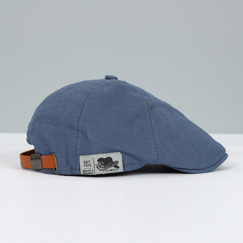 Elegant Adjustable Men's Flat Cap - Style and Comfort