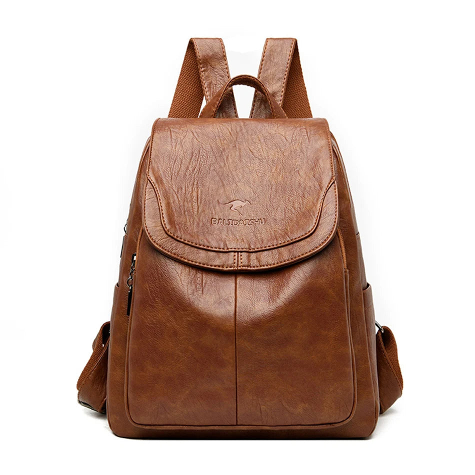Elegant and Secure Women's Backpack