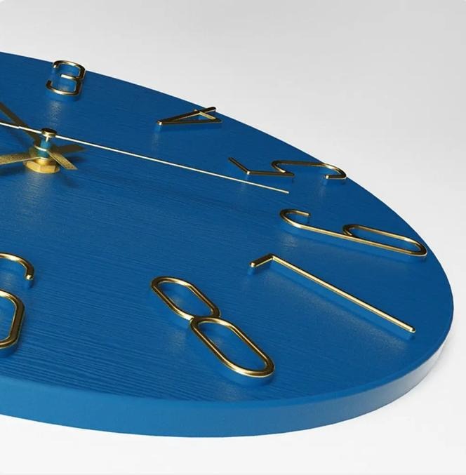 Elegant Wall Clock - Minimalist Style - Plastic Construction - Image 3