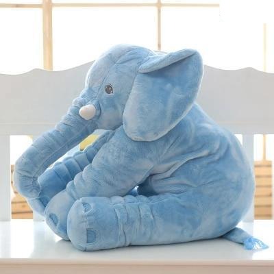 Elephant Plush Pillow - Soft Cuddly Toy - Nursery & Playroom Decor - Image 6