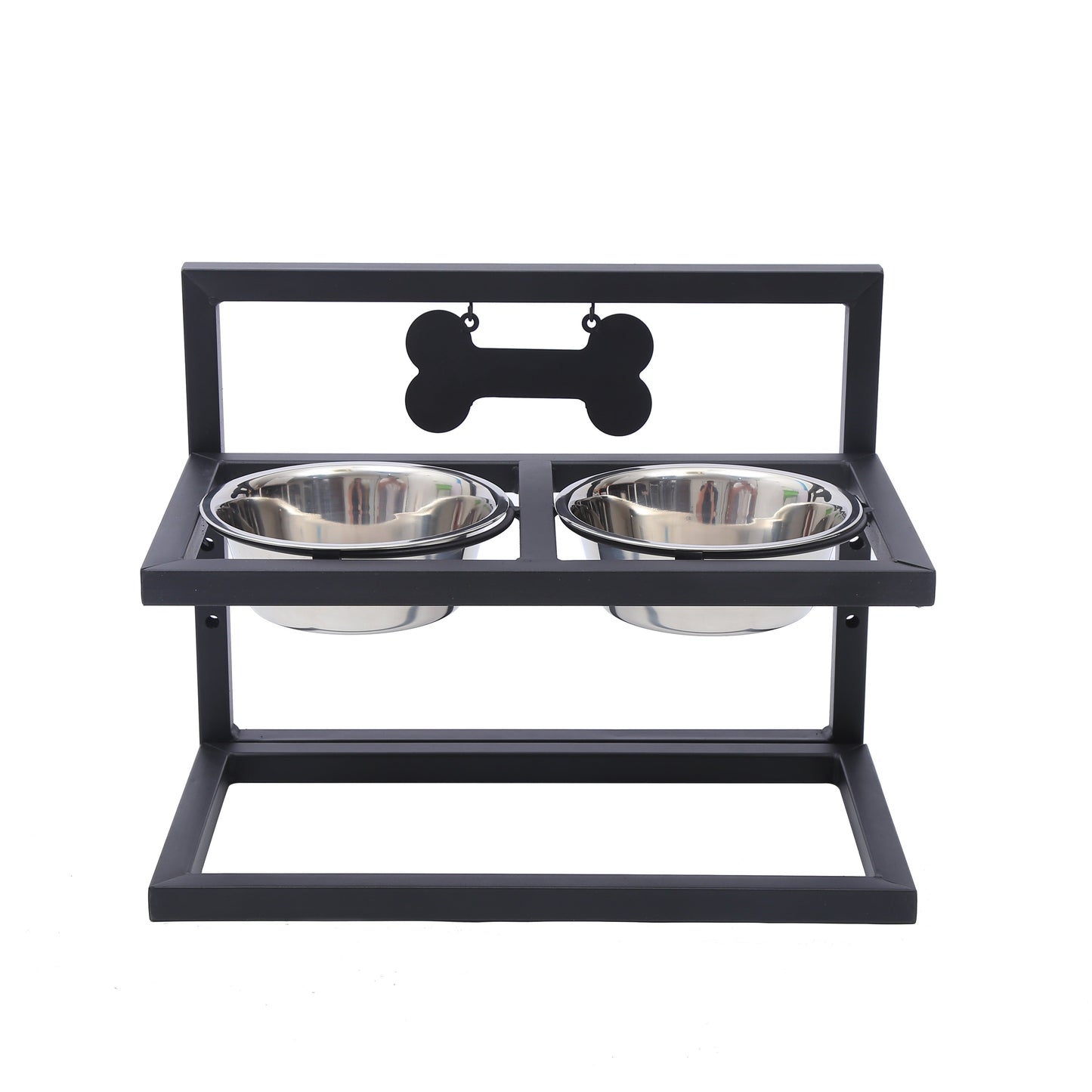 Elevated Dog Feeding Station - Stylish and Functional