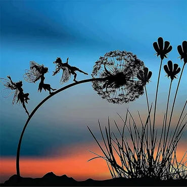Enchanting Garden Statue: Fairytale Fairy Outdoor Decoration