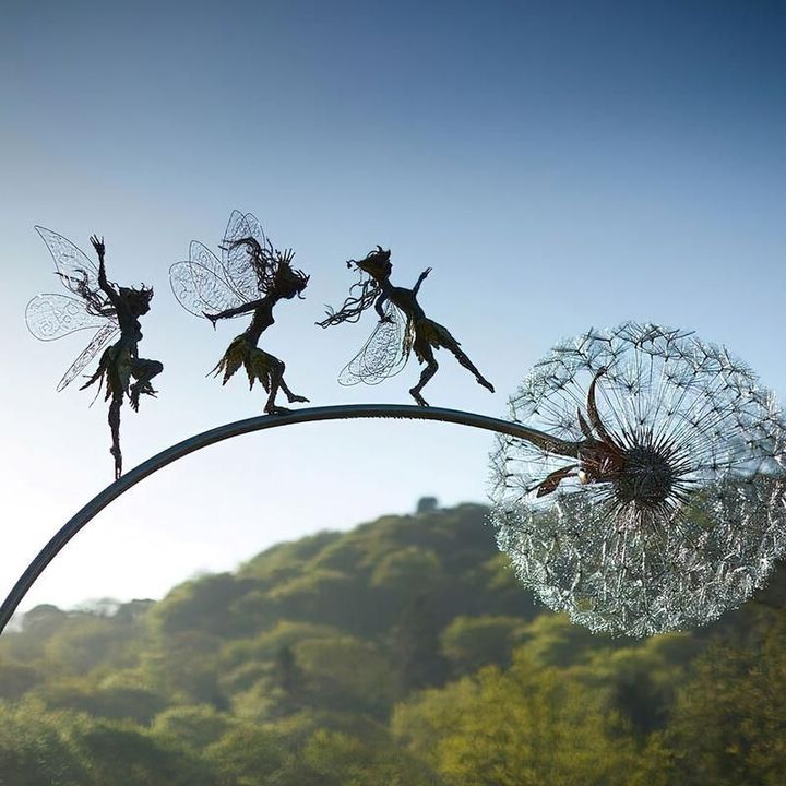 Enchanting Garden Statue: Fairytale Fairy Outdoor Decoration