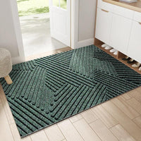 Entrance Doormat - Geometric Pattern - Non-Slip - Indoor & Outdoor