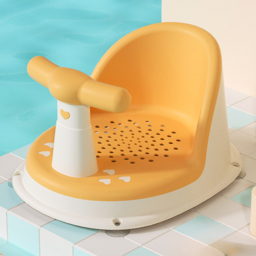 Ergonomic Baby Bath Seat for Ages 6-18 Months