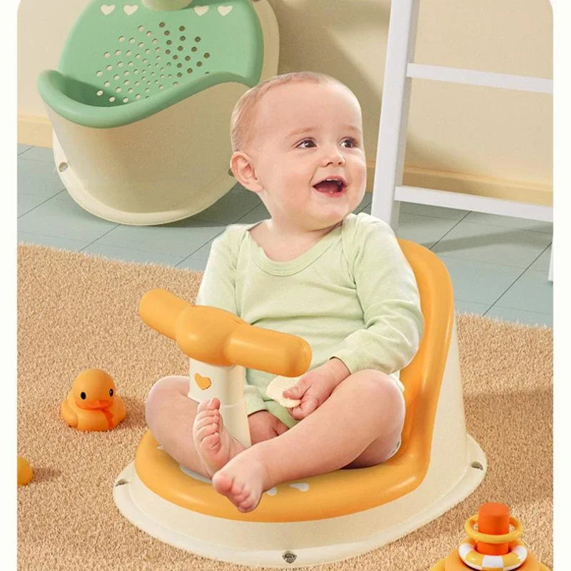 Ergonomic Baby Bath Seat for Ages 6-18 Months