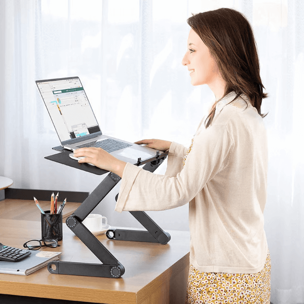 Ergonomic Laptop Stand 360° Swivel - FlexStand