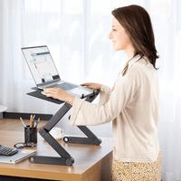 Ergonomic Laptop Stand 360° Swivel - FlexStand