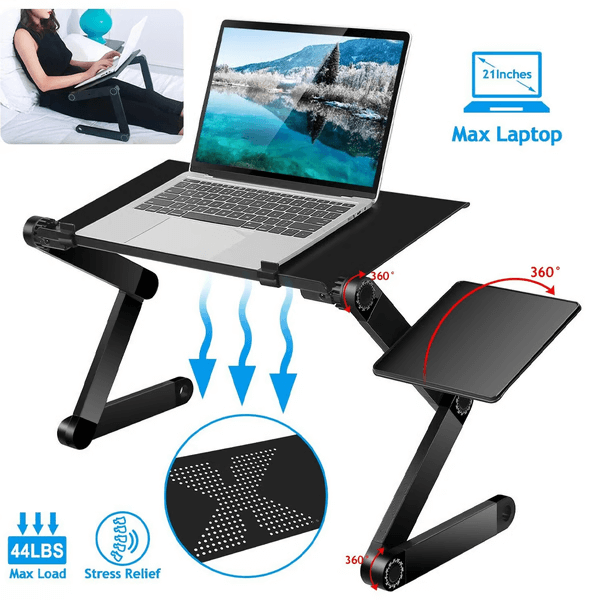 Ergonomic Laptop Stand 360° Swivel - FlexStand