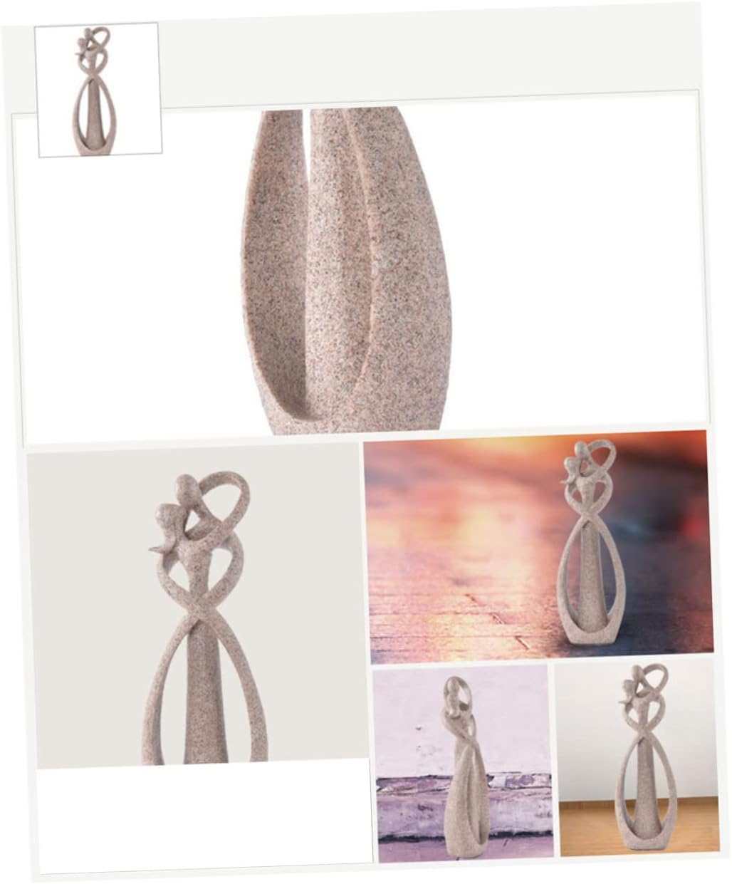 Eternal Embrace Figurine - Abstract - Timeless Love
