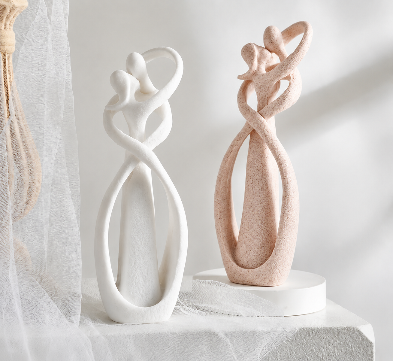Eternal Embrace Figurine - Abstract - Timeless Love