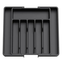 Expandable Cutlery Drawer Organizer with Adjustable Width – Dedicated Compartments for Forks, Knives, and Spoons