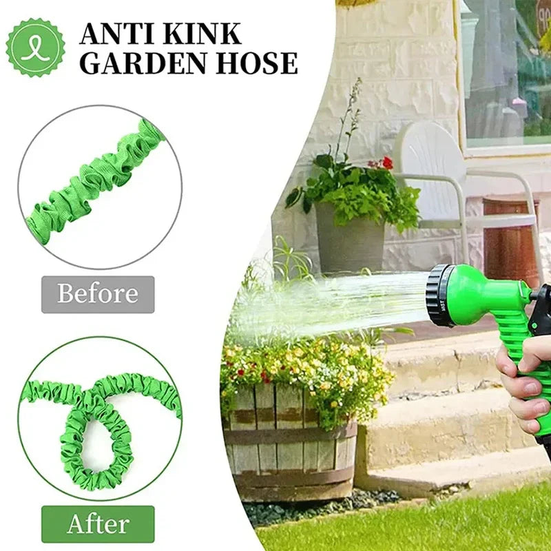 Expandable Garden Hose for Easy Outdoor Care