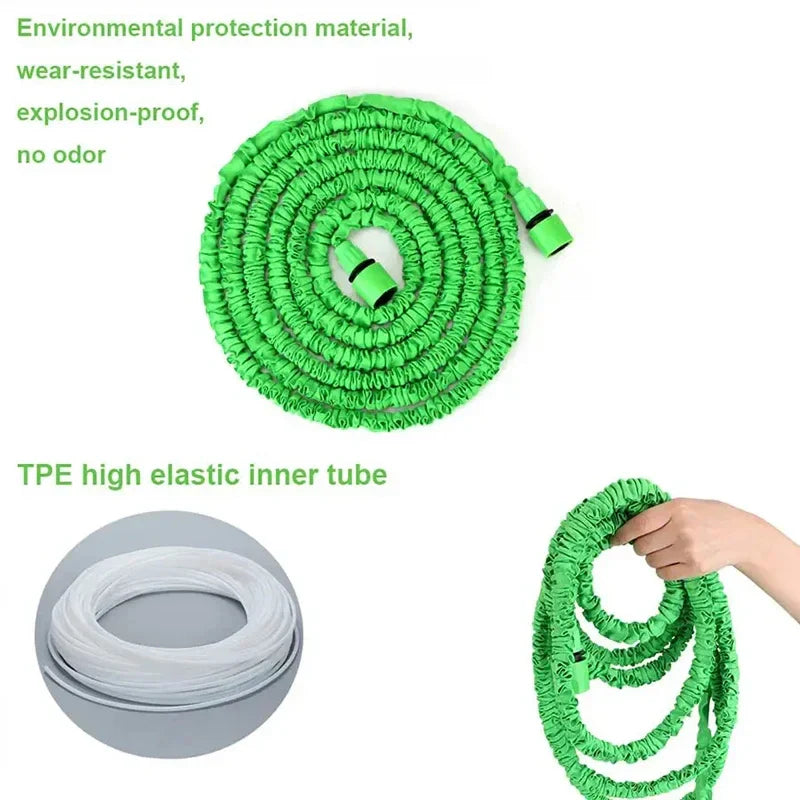 Expandable Garden Hose for Easy Outdoor Care