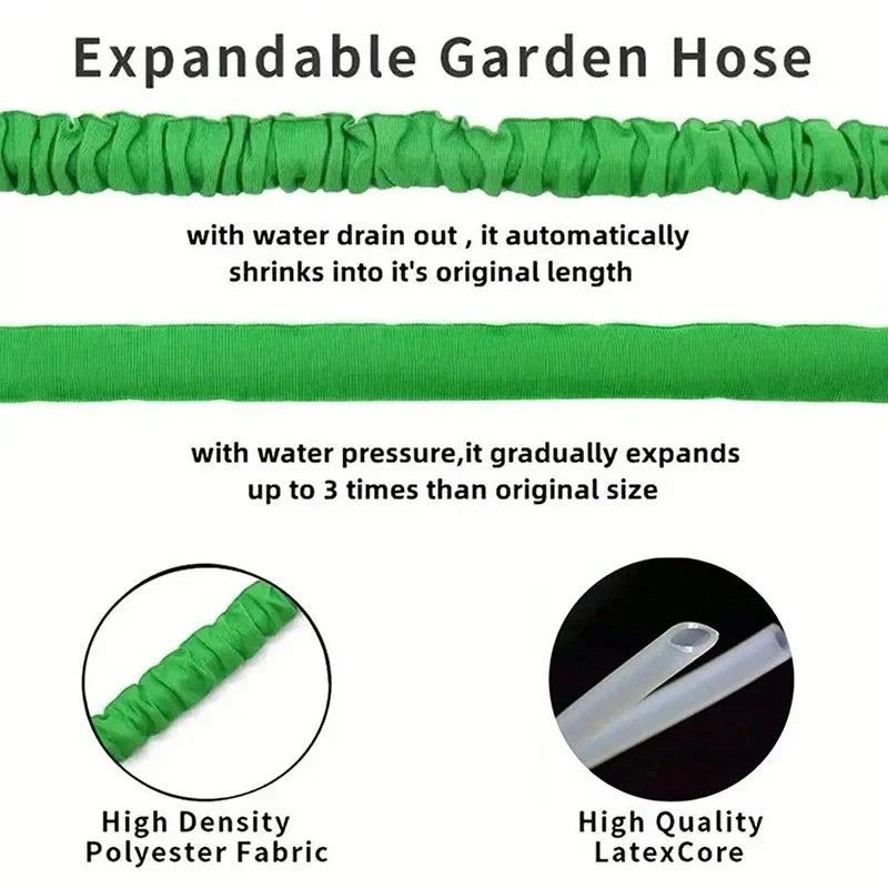 Expandable Garden Hose for Easy Outdoor Care