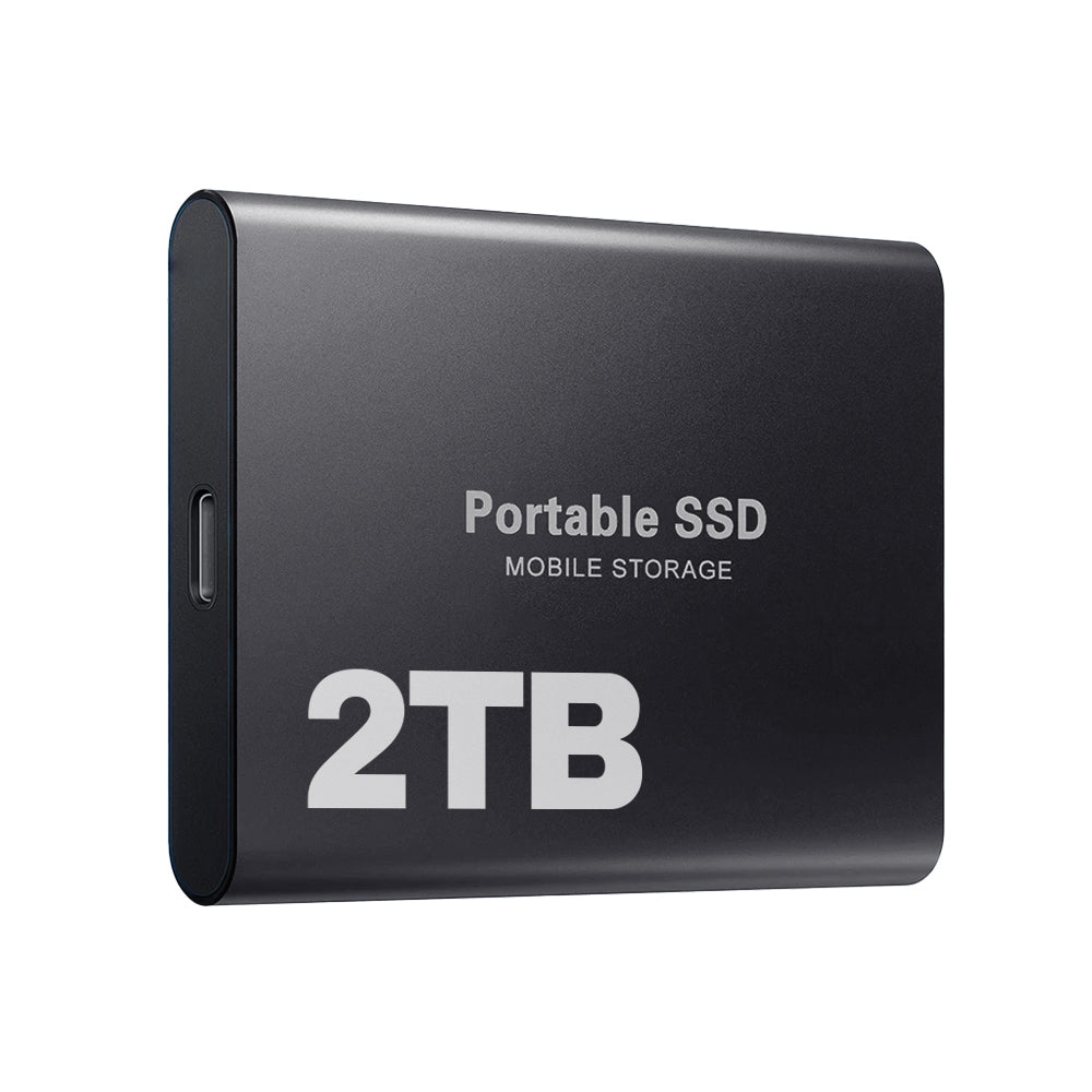External SSD 2TB Fast Storage USB-C Portable Drive