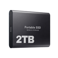 External SSD 2TB Fast Storage USB-C Portable Drive