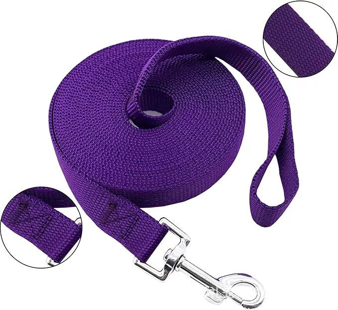 Extra Long Waterproof Dog Lead with Comfortable Handle