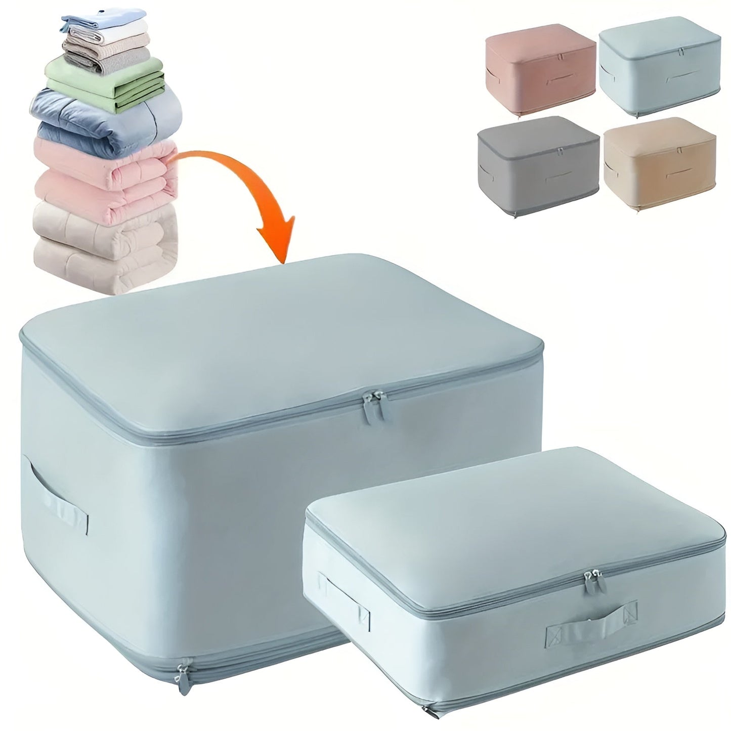 Fabric Storage Bag - Closet Organizer - Space-Saving Solution - Image 6