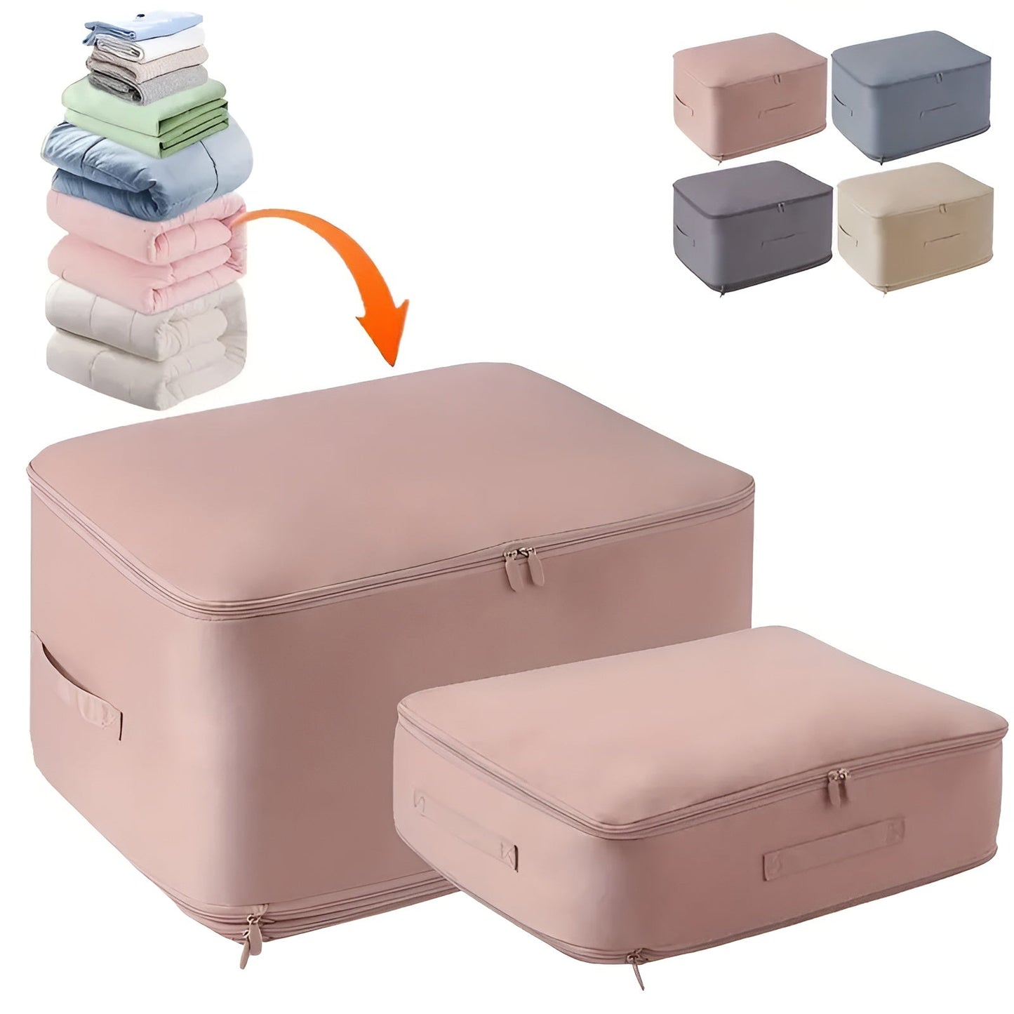 Fabric Storage Bag - Closet Organizer - Space-Saving Solution - Image 7