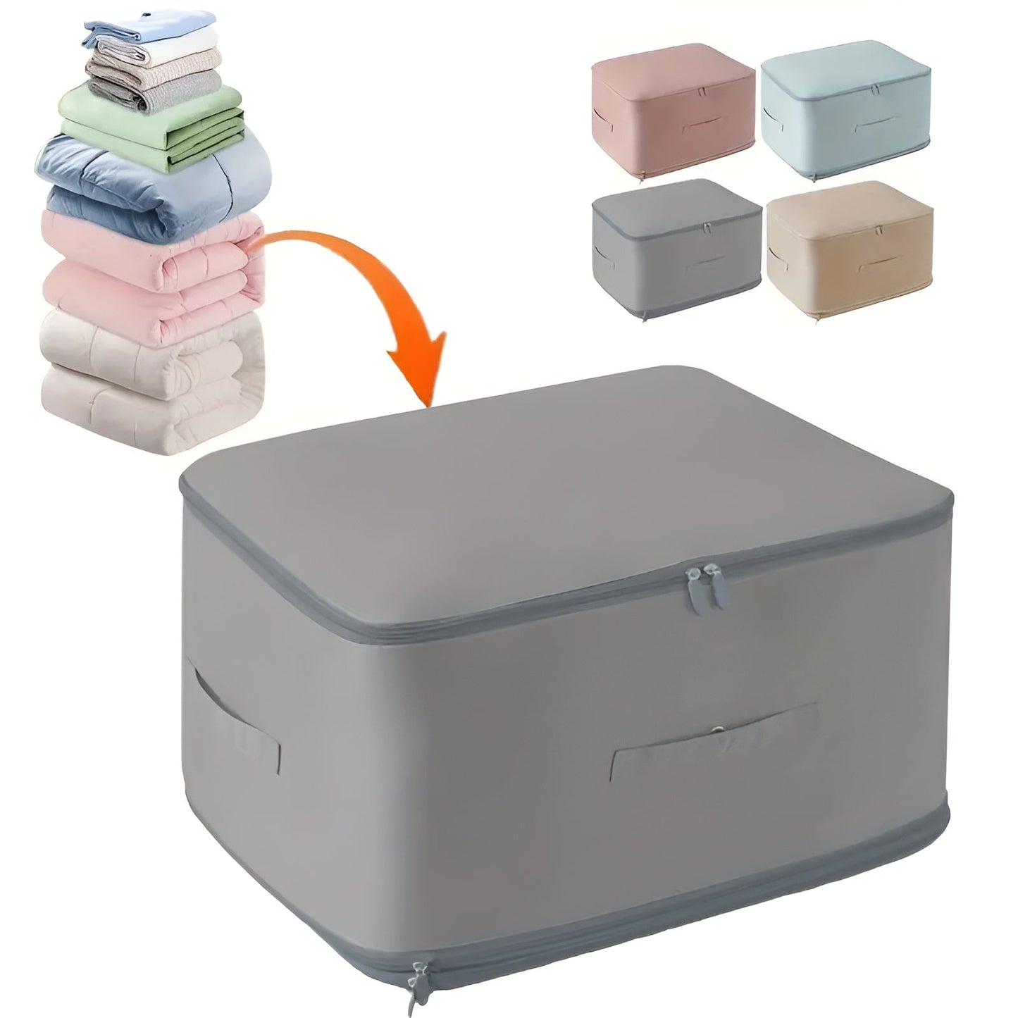 Fabric Storage Bag - Closet Organizer - Space-Saving Solution - Image 8
