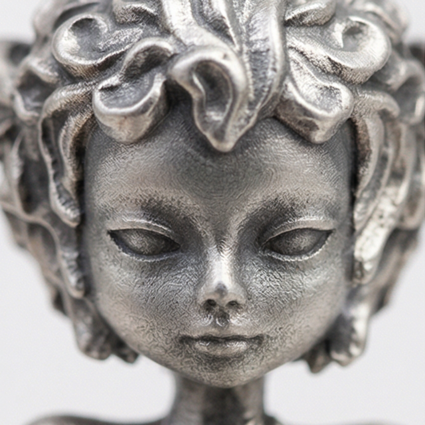 Faeluna – Sculpted Fairy Spirit Pendant