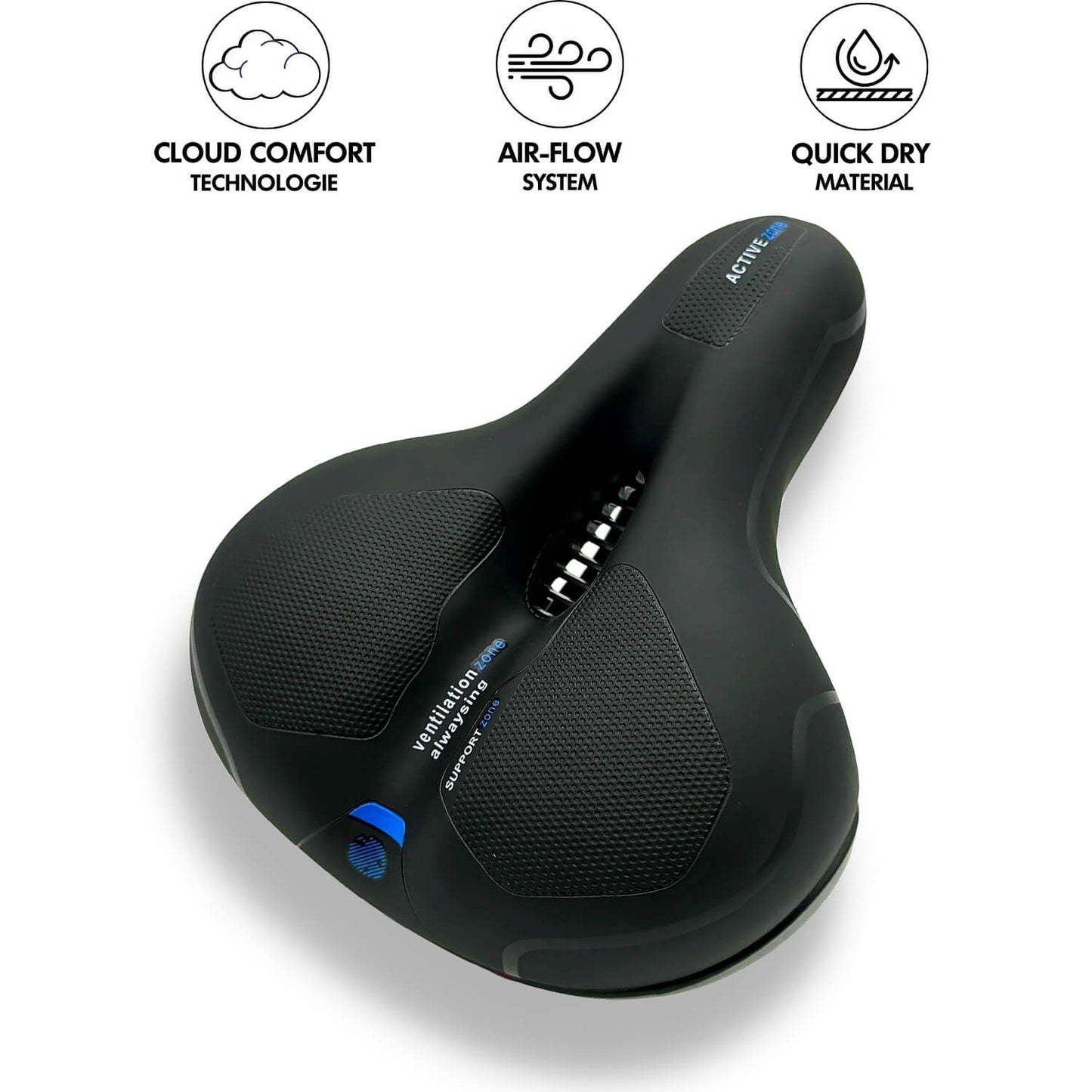 Fahrradkomfort Pro - Ergonomic Bike Saddle for Pain-Reduced Riding Experience