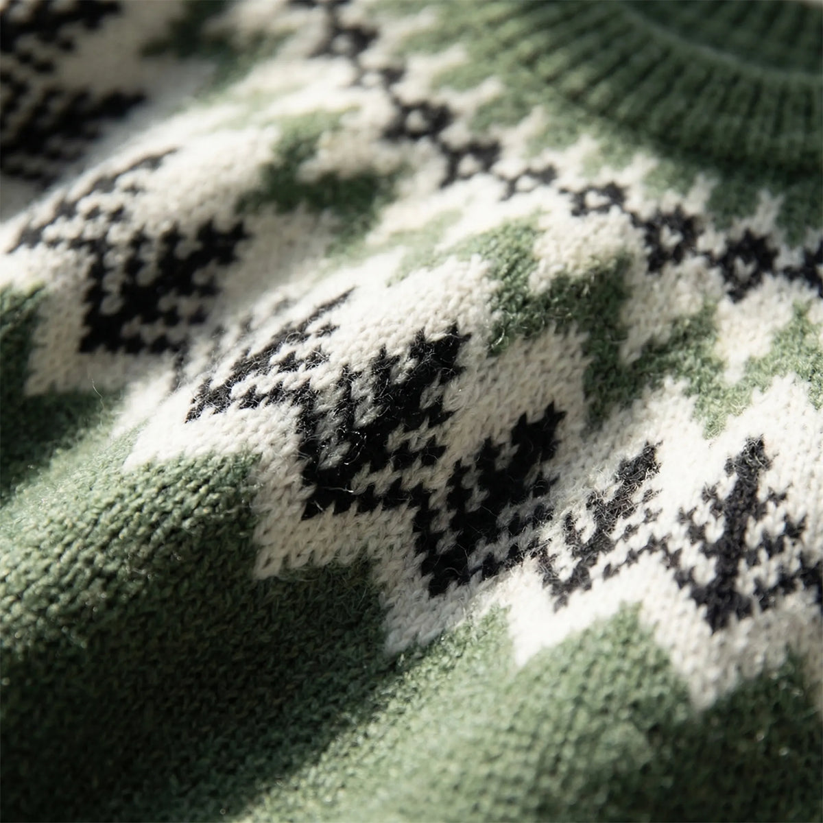 Fair Isle Knitted Sweater