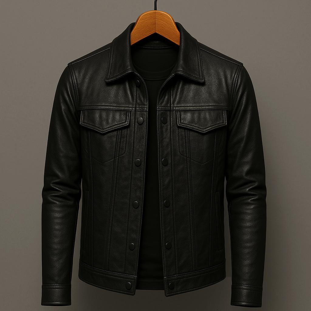 Faux Leather Rider Jacket