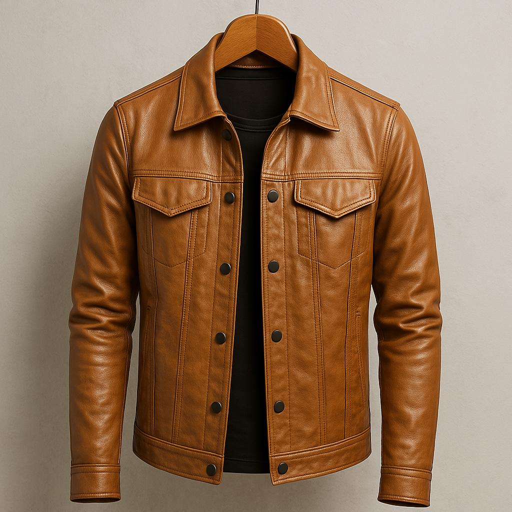 Faux Leather Rider Jacket