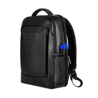 Men’s Large-Capacity Business Laptop Backpack with Fingerprint Lock – Anti-Theft
