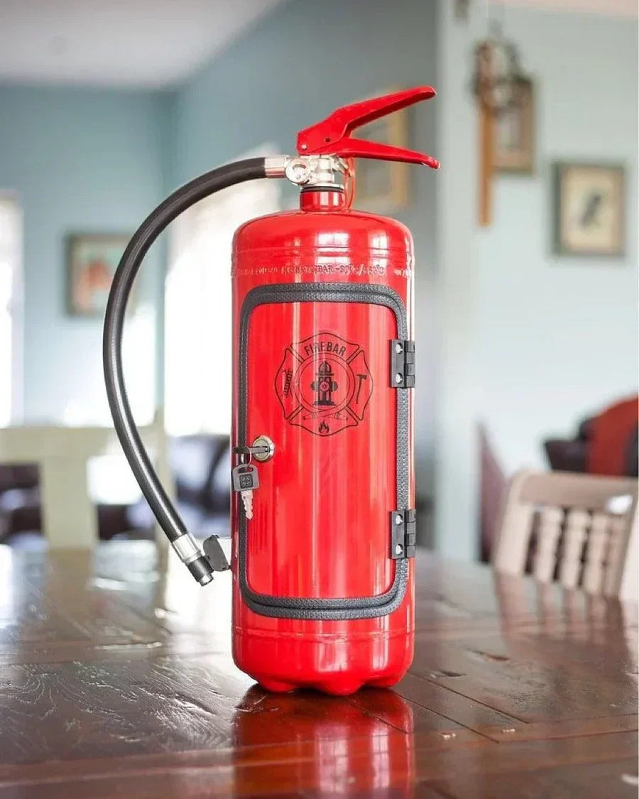 Fire Extinguisher | Hidden Fire Extinguisher Bar | Secret Compartment for Drinks | FireBar