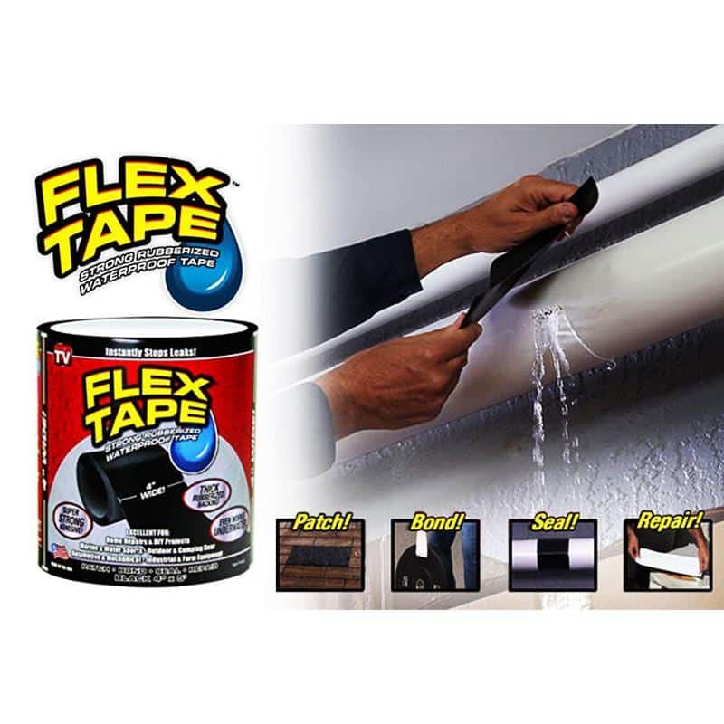 Flex Tape - Strong Waterproof Rubber Tape (10 cm x 1.5 m)