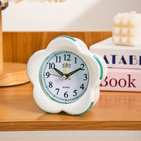 Floral Alarm Clock - Stylish Desk Clock - Decorative Timepiece