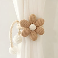 Floral Curtain Tie Back - Fabric Curtain Holder - Playful Design