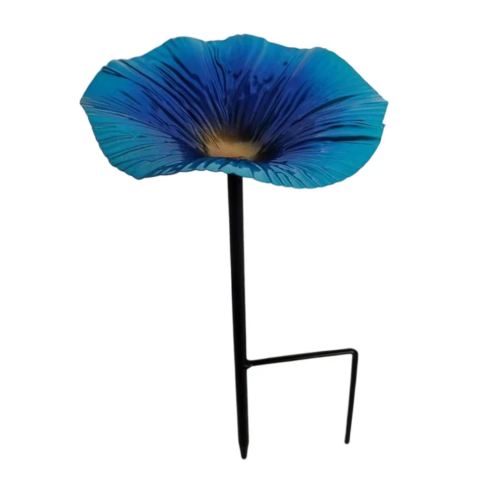 Floressa – Hand Painted Flower Bird Feeder Stake