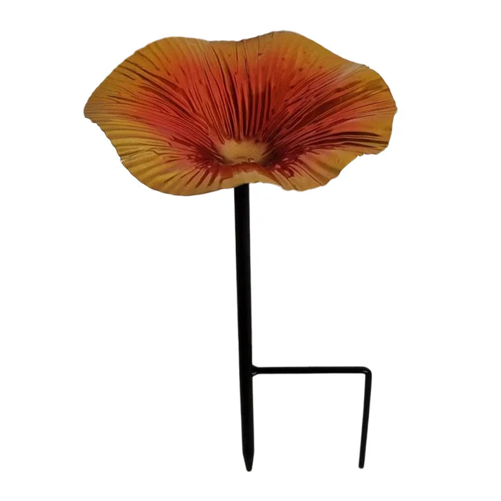 Floressa – Hand Painted Flower Bird Feeder Stake