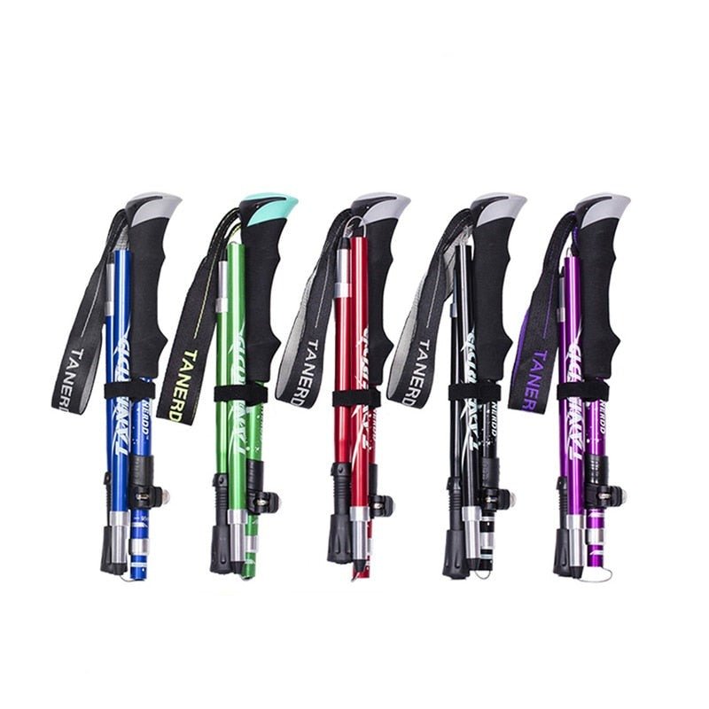 Foldable Carbon Fibre Trekking Poles – Lightweight & Ergonomic