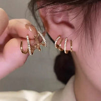 Four-Claw Earrings