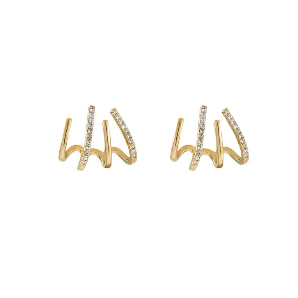 Four-Claw Earrings
