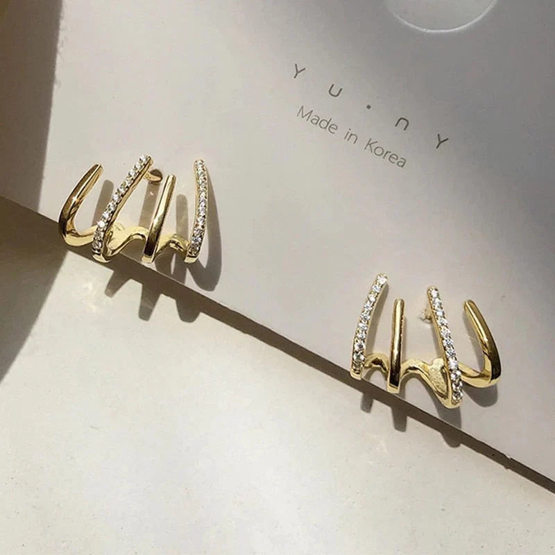 Four-Claw Earrings