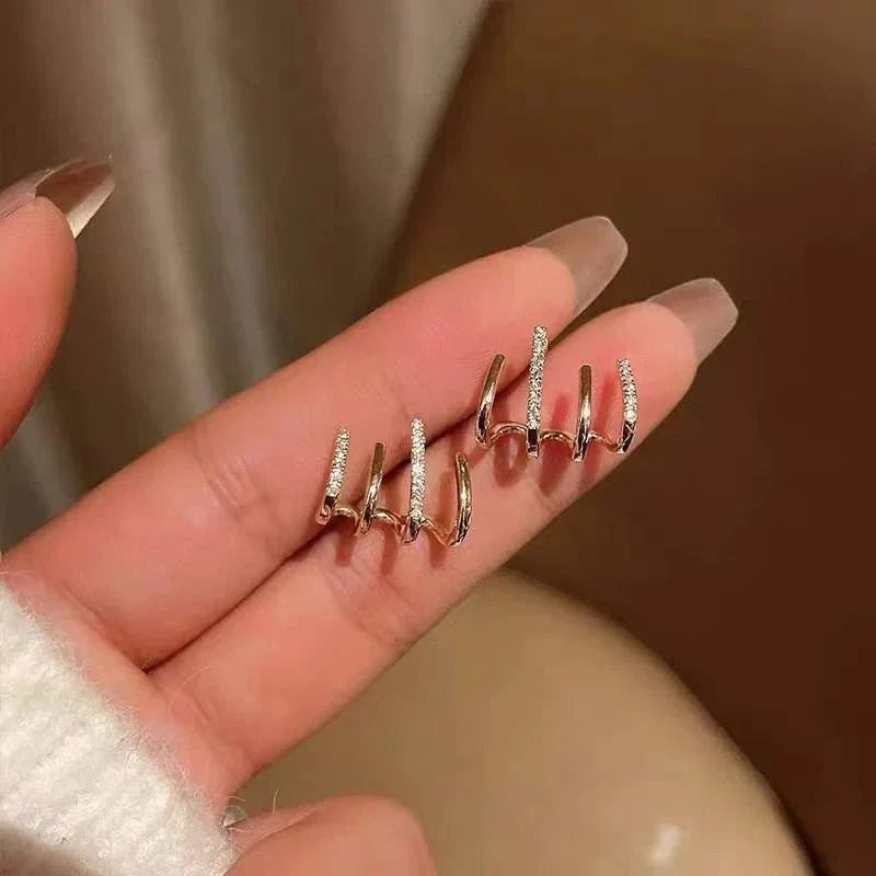 Four-Claw Earrings